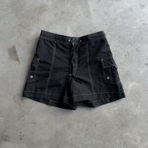Vintage Black Wilson Board Shorts - S